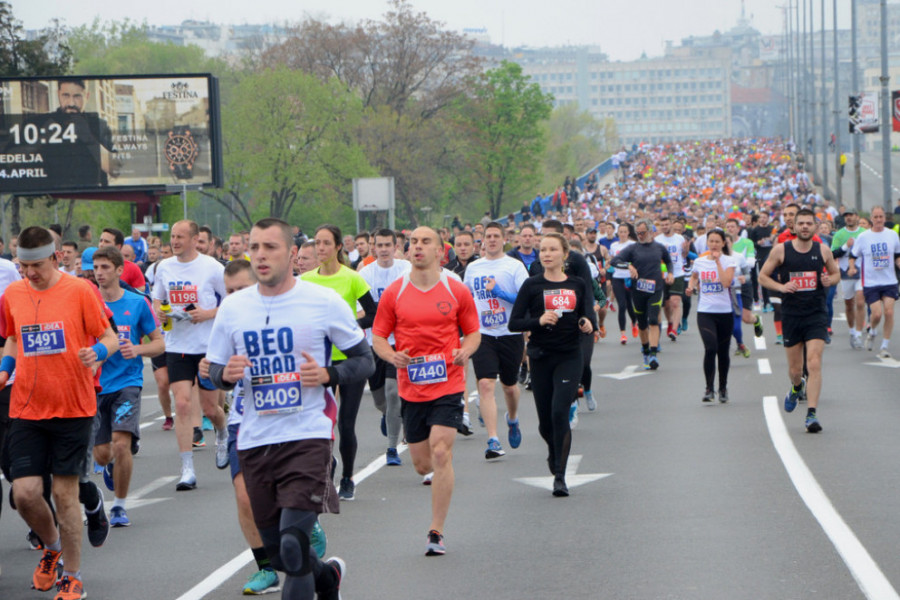 SPREMITE SE ZA NEDELJU Ovo je trasa 36. Beogradskog maratona, veliki broj ulica će biti zatvoren (FOTO)