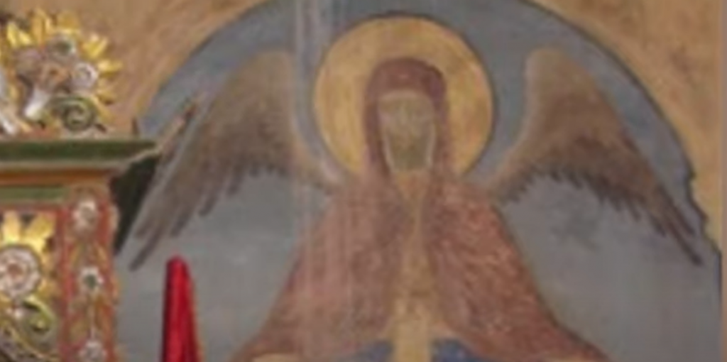 OVO MORATE DA VIDITE! U ovom manastiru nalaze se dve misteriozne freske za koje niko ne može da objasni odakle tu i šta predstavljaju (VIDEO)
