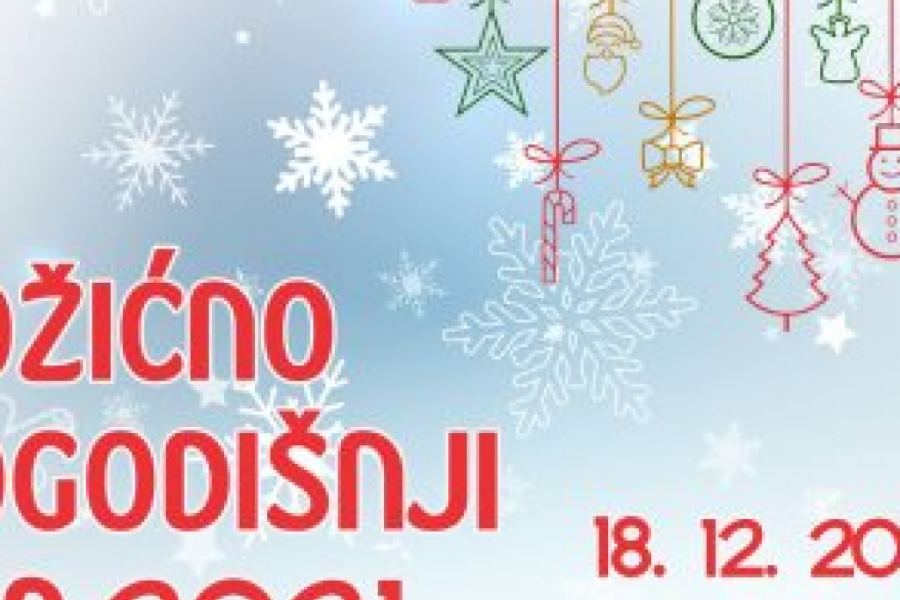 PRAVE ZIMSKE ČAROLIJE Polovinom decembra 2021. godine održava se tradicionalni Božićno novogodišnji vašar