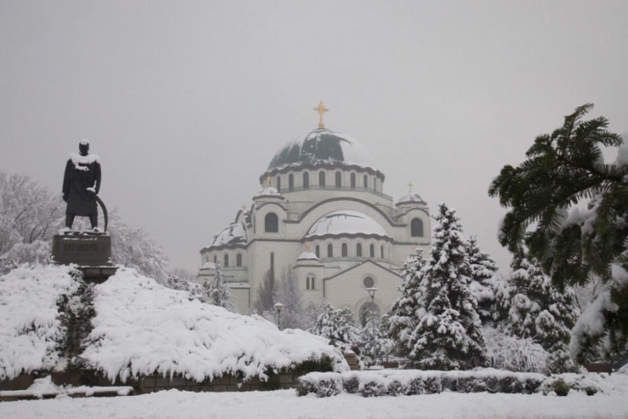 VREMENSKE PRILIKE U NAREDNOM PERIODU Sneg do 30 centimetara, u pojedinim delovima Srbije aktiviran žuti meteo alarm