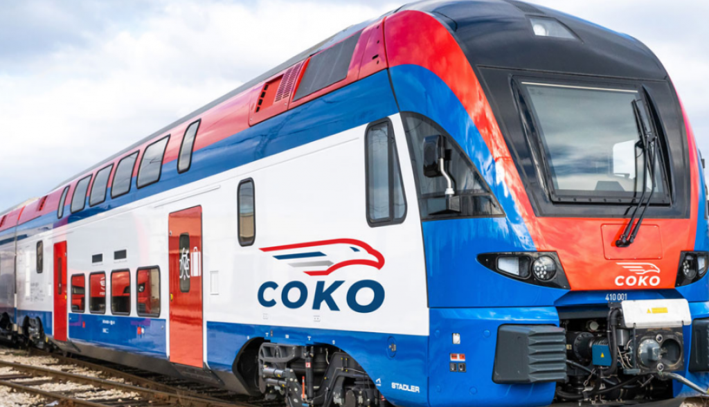 BRZI VOZOVI SRBIJE DOBILI IME "SOKO" Logo čini stilizovana glava ptice u bojama srpske zastave i ćirilični natpis (VIDEO)