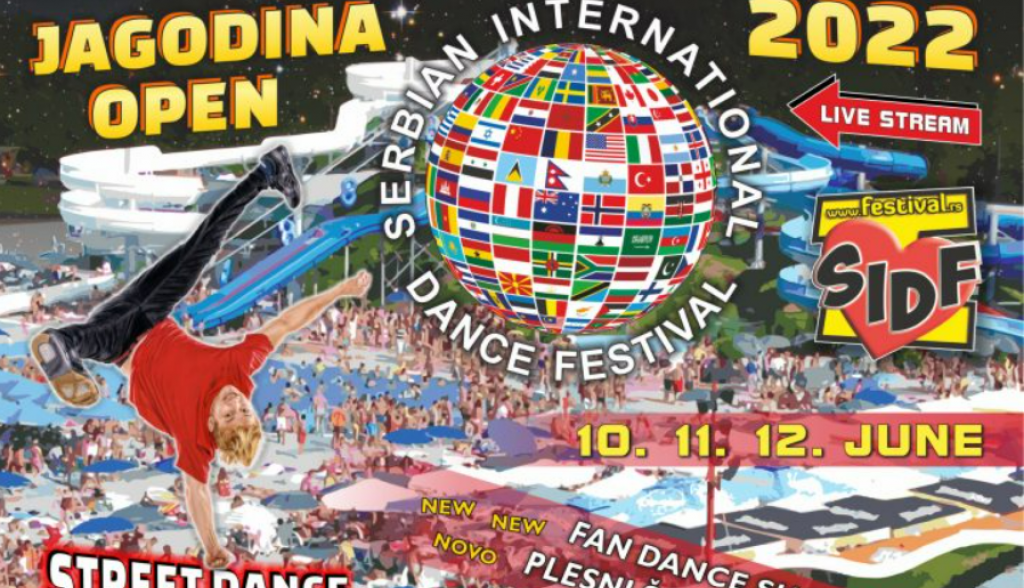 SRPSKI MEĐUNARODNI FESTIVAL IGRE "JAGODINA OPEN" Ljubitelji plesa su dobrodošli na jedan od najstarijih i najvećih plesnih festivala u regionu (VIDEO)
