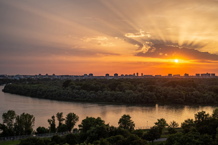 DIVLJA LEPOTA  U SRCU BEOGRADA SA KOJE SU ODJEKIVALI TOPOVI Svojevrsna oaza Beograda