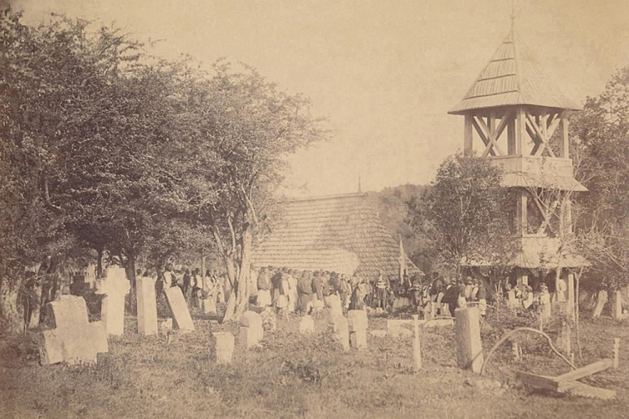 Takovska crkva 1865. godine