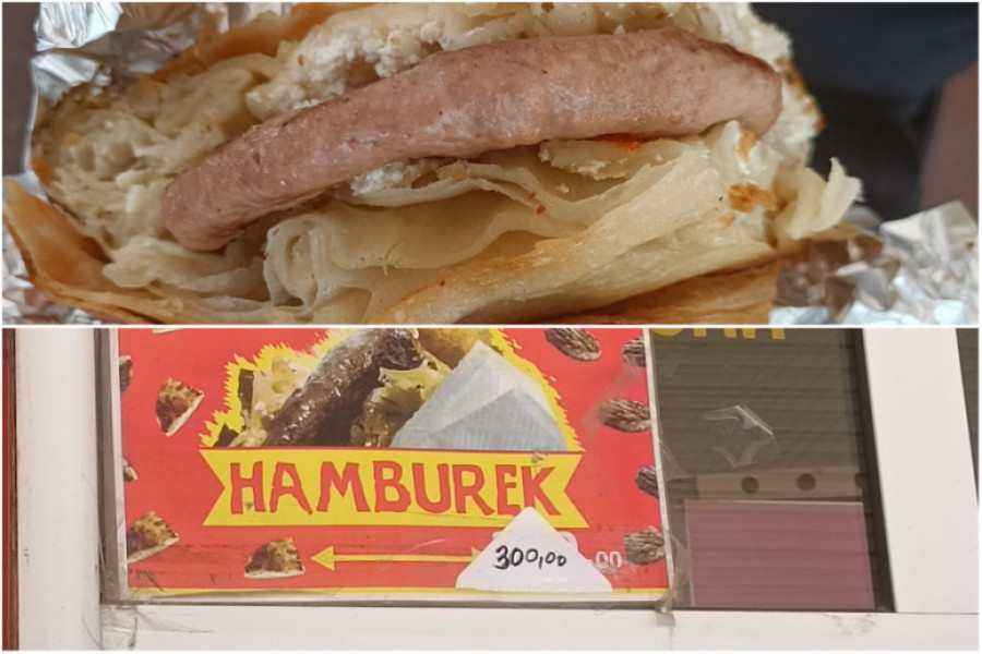 OBJAVA KOJA JE PODELILA SRBIJU Burek sa pljeskavicom i ajvarom iz Bora je hit na internetu, da li biste ga probali? (FOTO)