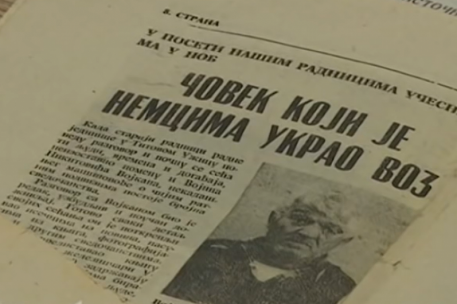 KRAĐA ZA PONOS I ZABORAVLJENI HEROJ: Od Nemaca oteo voz pun Srba (VIDEO)