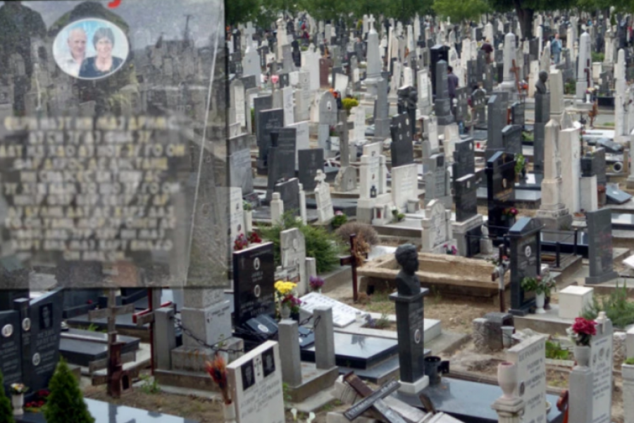 PIŠI KAO ŠTO GOVORIŠ Natpis na nadgrobnom spomeniku u Kruševcu nasmejao Srbiju (VIDEO)