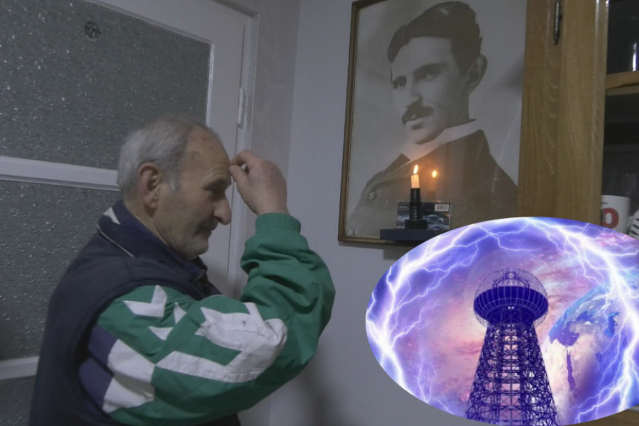 Bravar Slobodan je PANČEVAČKI TESLA: Fasciniran je likom i delom velikog naučnika, a svaki dan mu pali sveću
