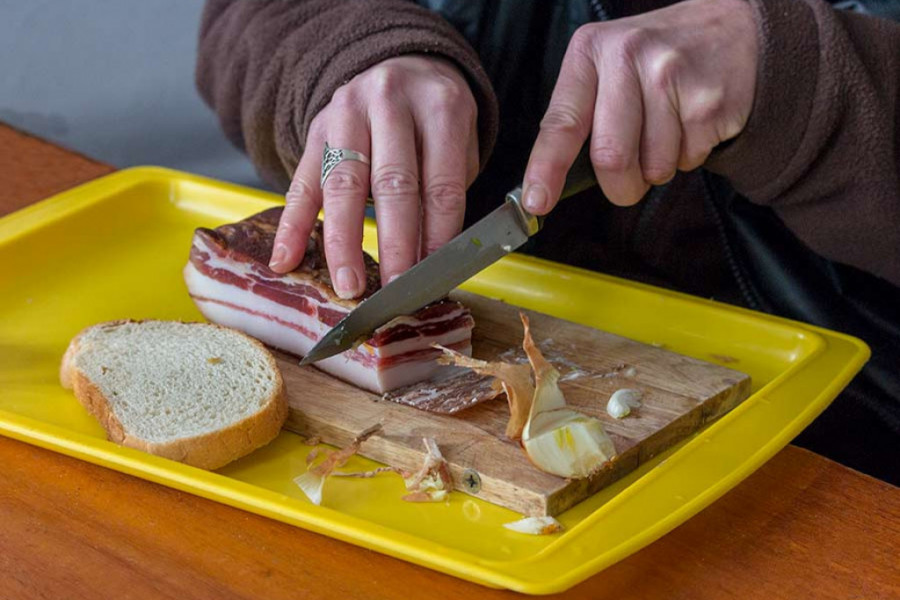 slanina i luk