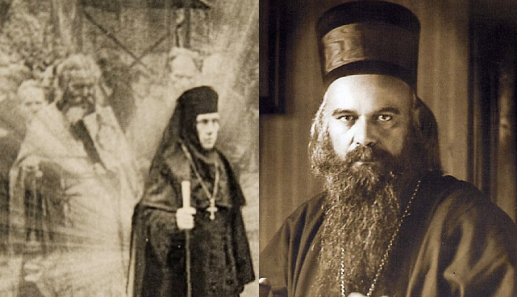 Nikolaj Velimirović i mati Ana