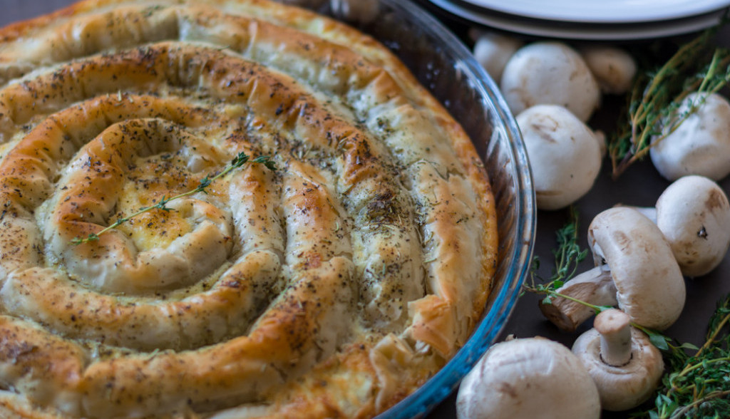 burek sa šampinjonima