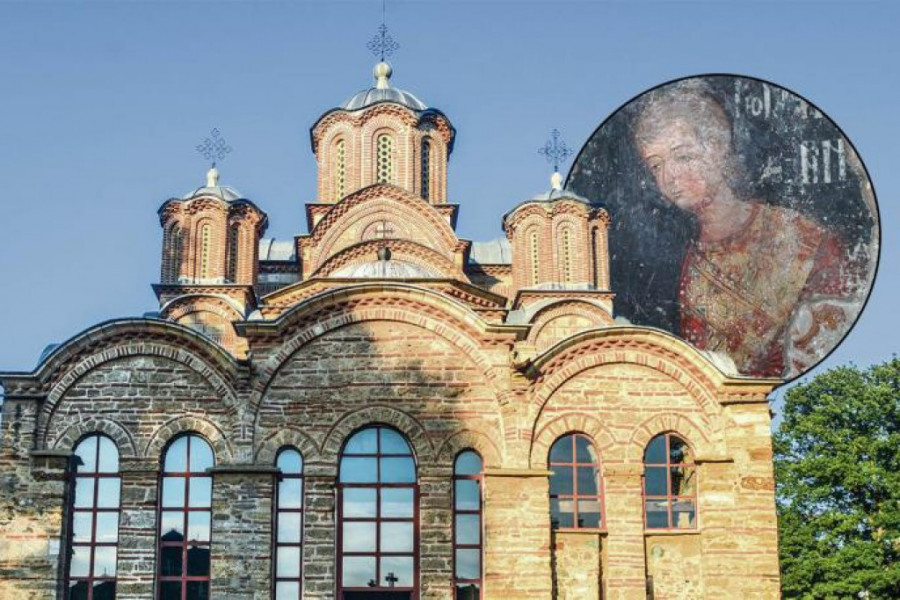 Freska Todora Brankovića u Gračanici