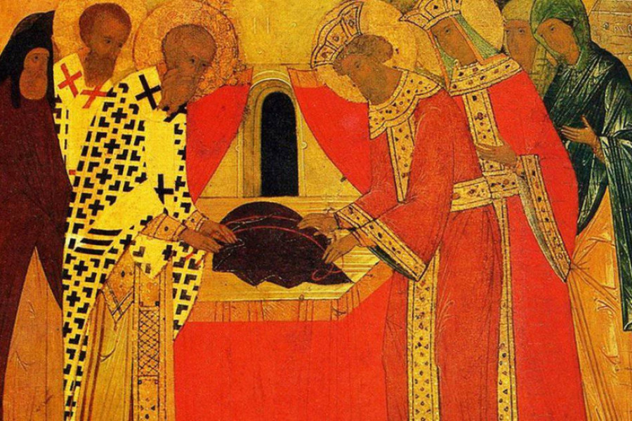 polaganje pojasa Presvete Bogorodice