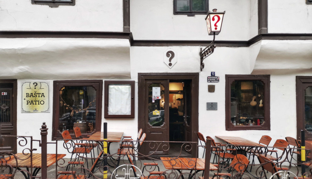 kafana znak pitanja