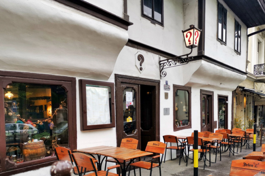 kafana znak pitanja