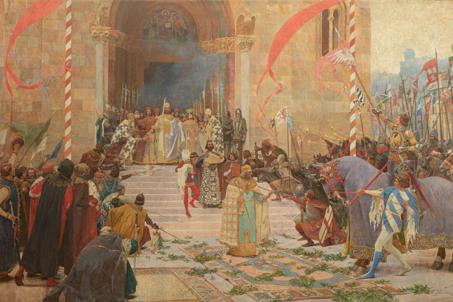 krunisanje dušana silnog