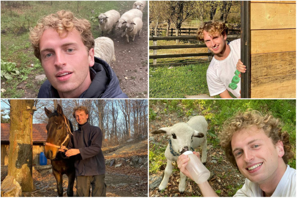 ČUVA OVCE, VOLI PREBRANAC I RAKIJU, A SRBI GA OBOŽAVAJU Simpatični Rus preselio se u Srbiju iz Londona, uzgaja stoku i otkriva nam kako je sve počelo i otkud on na selu (VIDEO)