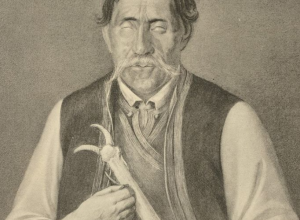 "NOGAMA" JE OTVARAO VRATA KOD NJEGOŠA I KARAĐORĐA Slepi pismonoša, guslar i junak dva Dvora, NIJE VIŠNJIĆ