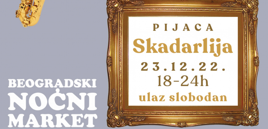 PREDNOVOGODIŠNJA ŽURKA NA OTVORENOM Organizuje se tradicionalni Zimski Beogradski noćni market