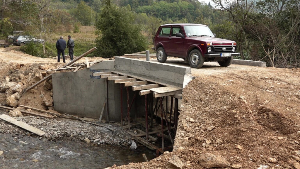 Spas za meštane pribojskog zaseoka Osoje, konačno dobili betonski, bezbedan most