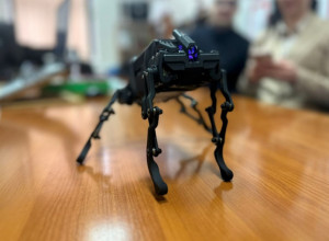 Da li može da laje i da li čuva kuću: Ovo je Bobi prvi robo pas nastao na Fakultetu tehničkih nauka u Čačku