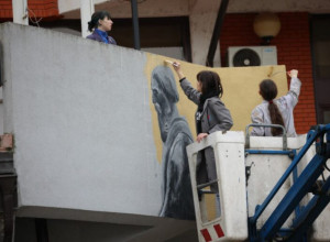 Oni su ovaj gest svom gradu poklonili od srca: Učenici Umetničke škole muralima ulepšali Užice, imaju dobar razlog za to