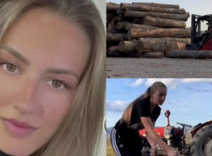 PRAVA SRPKINJA Jovana izgleda kao model, a sve radi na selu, čak i traktor vozi!