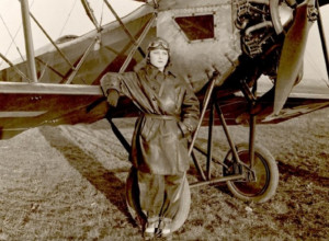 DAMA SA KRILIMA Danica Tomić je bila prva žena pilot na srpskom nebu