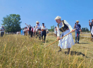 ZAVRŠEN KOSAČKI VIMBLDON U SRBIJI Gordana uzela kosu u ruke i zamahuje muški, kaže da je najvažniji zamah iz kuka pa... (FOTO)