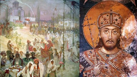 JELOVNIK CARA DUŠANA Specijaliteti sa dvora u carskoj Srbiji