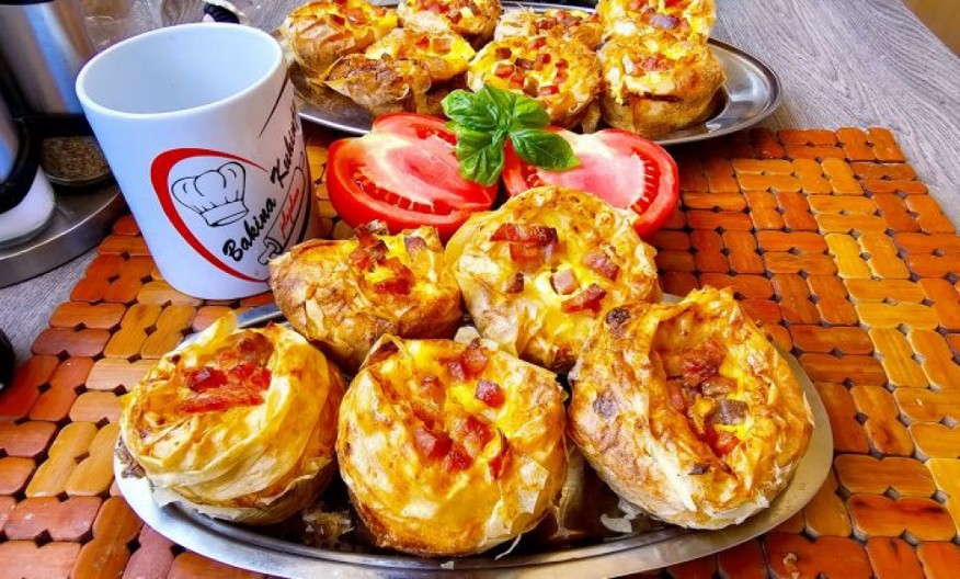 Mafini sa sirom i šunkom: Odlični za iznenadne goste (VIDEO)