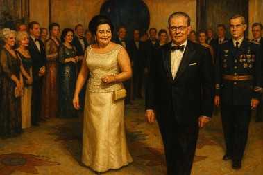 Fotka na kojoj Tito i Jovanka peku prase i jagnje napravila haos: Kažu da je s proslave Božića, a zbog ovoga mnogi misle da je u pitanju veštačka inteligencija (FOTO)