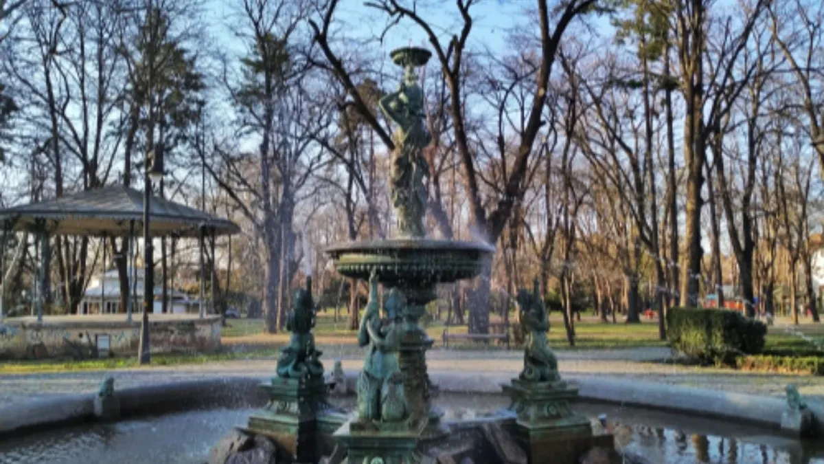KULTNO MESTO ODRASTANJA VRŠČANA Čudesna Fontana, čiji mlaz je nekad dostizao 14 metara visine, krasi Gradski park već oko 130 godina