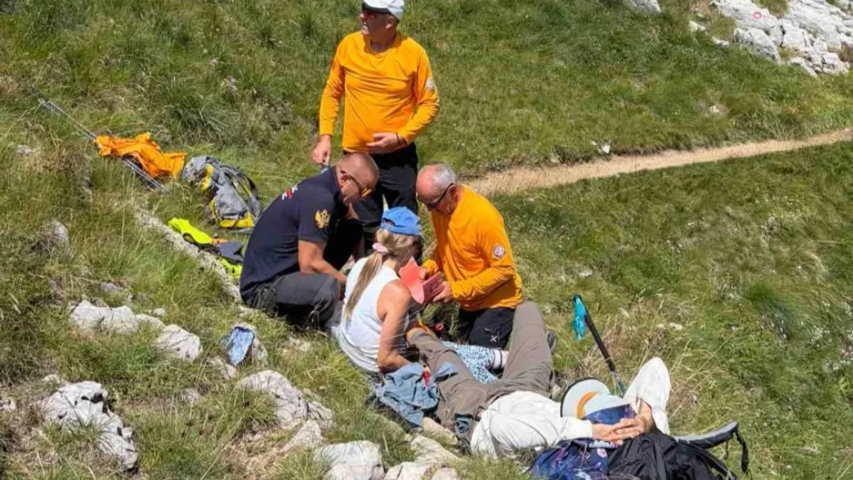Drama na Durmitoru: Grk slomio nogu tokom planinarenja, spasilačka akcija trajala nekoliko sati